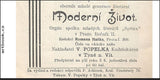HILAR; KAREL HUGO: PÍSNĚ MLÁDÍ. - 1903. Moderní bibliotéka; sv.4/III. Poesie. Dekadence.