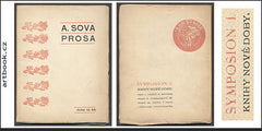 SOVA; ANTONÍN: PROSA. - 1898.  Symposion; knihy nové doby; sv. 1.