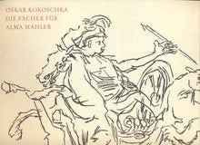 Kokoschka - SPIELMANN; HEINZ: OSKAR KOKOSCHKA; DIE FÄCHER FÜR ALMA MAHLER. - 1969.