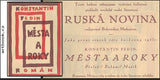 1926. Dvoubarevný linoryt JOSEF ČAPEK. /jc/