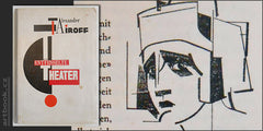 TAIROFF; ALEXANDER: DAS ENTFESSELTE THEATER. - 1927. 2. Auflage. Ilustrace na vazbě EL LISSITZKY. REZERVACE