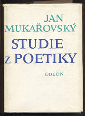 MUKAŘOVSKÝ; JAN: STUDIE Z POETIKY. - 1982.