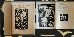 APOLLINAIRE; GUILLAUME: PÁSMO. - 1919. Přeložil Karel Čapek. Linoryty JOSEF ČAPEK. /jc/