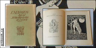 KARÁSEK; ze LVOVIC JIŘÍ: ENDYMION. - 1909. 1. vydání; výzdoba JOSEF MAREK. Dekadence.