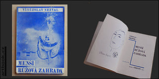 NEZVAL; VÍTĚZSLAV: MENŠÍ RŮŽOVÁ ZAHRADA. - 1926. 1. vyd. Odeon sv. 12. JOSEF ŠÍMA; TOYEN; JINDŘICH ŠTYRSKÝ; KAREL TEIGE.  /q/