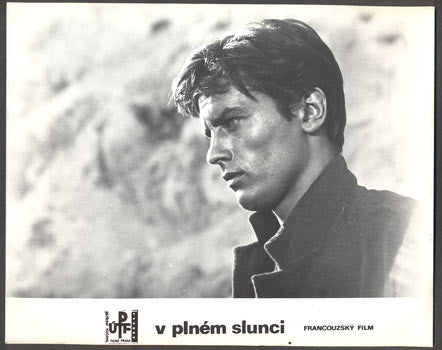1960. Alain Delon. 'Fotoska'. /film/kino/