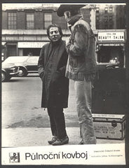 PŮLNOČNÍ KOVBOJ. - 1969.  Dustin Hoffman. 'Fotoska'. /film/kino/