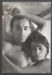 CHARLES AZNAVOUR. - Černobílá fotografie. /film/kino/fotoska/
