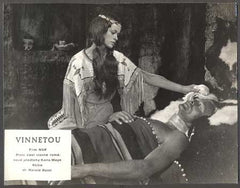 VINNETOU. - 1963. Lex Barker. Marie Versini. 'Fotoska'. /film/kino/