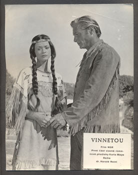 1963. Lex Barker. Marie Versini. 'Fotoska'. /film/kino/