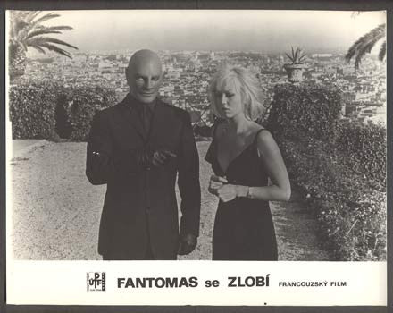 1965. Jean Marais.  Mylene Demongeot. 'Fotoska'. /film/kino/