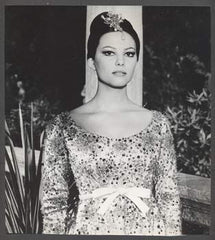 CLAUDIA CARDINALE. - Černobílá fotografie. CLAUDIA CARDINALOVÁ. /film/kino/