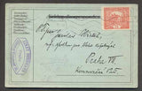 IGNÁT HERRMANN - autogram. - 1919. Korespondeční lístek. Podpis.