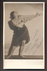 INEZ ČELEDOVÁ. - fotografie s podpisem. Foto "IDEAL" Zelenka. kol. 1920. /2/