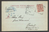 HANUŠ KOLOWRAT - autogram. - 1902. Pohlednice. Podpis. Venezia.