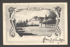 HANUŠ KOLOWRAT - autogram. - 1902. Dopisnice. Podpis. Rychnov n. K.: Zámek nr. Kolovratů.