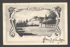 HANUŠ KOLOWRAT - autogram. - 1902. Dopisnice. Podpis. Rychnov n. K.: Zámek nr. Kolovratů.