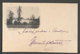 1901. Pohlednice. Podpis. Černikowic.
