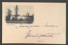 HANUŠ KOLOWRAT - autogram. - 1901. Pohlednice. Podpis. Černikowic.