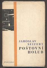 Obrtel - SEIFERT; JAROSLAV: POŠTOVNÍ HOLUB. - 1929. 1. vyd.; obálka a úprava VÍT OBRTEL. Rezervace