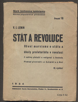 1934. Malá knihovna leninismu. /marxismus/