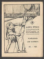 KAŠPÁREK JDE SVĚTEM. - Hry pro loutková divadla. /loutkové divadlo/