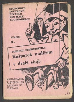 1948. Storchovo loutkové divadlo. Obálka VOJTĚCH CINYBULK.