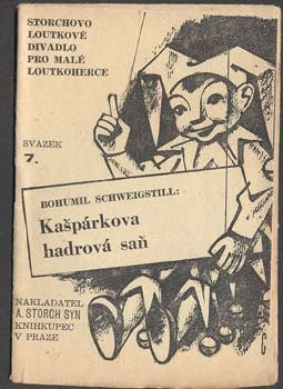 1946. Storchovo loutkové divadlo. Obálka VOJTĚCH CINYBULK.