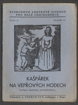 1942. Storchovo loutkové divadlo.  /loutkové divadlo/