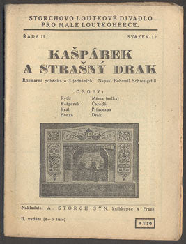 1941. Storchovo loutkové divadlo.  /loutkové divadlo/