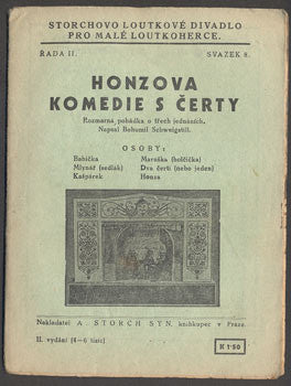 1941. Storchovo loutkové divadlo.  /loutkové divadlo/