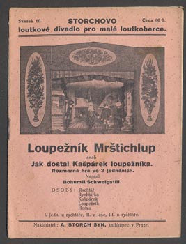 (1930). Storchovo loutkové divadlo.  /loutkové divadlo/