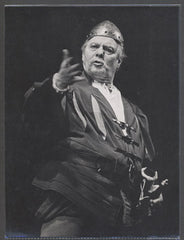 JAN PIVEC. Foto JAROMÍR SVOBODA. - Černobílá fotografie; původní autorská zvětšenina.