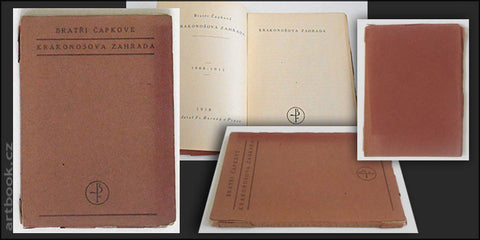 1918. 1. vyd. /jc/Čapek; Karel/