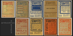 STAVITEL. - 1924. Roč. V.; čísla 1 - 12. Kompletní ročník. /architektura/ Rezervace