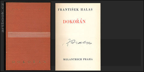 1936. 1. vyd. s podpisem autora.  Poesie sv. 19.