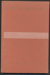 HALAS; FRANTIŠEK: SEPIE. - 1935.  Poesie sv. 14. 2. vyd.