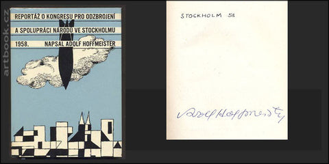 1958. Ilustrace ADOLF HOFFMEISTER. Podpis autora. /60/