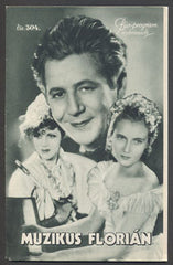 MUZIKUS FLORIÁN. - (1935). Režie:  C. Gallone. Hrají: P. Hoerbiger; W. Schäffers. /Bio-program /film/