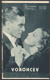VORONCEV. - 1934. Režie: A. Robison. Hrají: A. Schönhals; J. Knotková. /Bio-program /film/