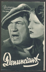 DENUNCIANT (UDAVAČ). - 1936. Režie: J. Ford. Hrají: H. Angel; P. Foster. /Bio-program /film/