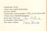 POESIE 1934 - OSM BÁSNÍ. - 1934. Podpis Fr. Hrubín; J. Seifert; V. Závada.