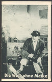 DIE WELT OHNE MASKE. - 1934. Režie: Harry Piel. Hrají: Harry Piel; A. Markart. /Ill. Lichtspiel-Programm/film/
