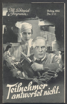 1935. Režie: R. Katscher - M. Sorkin. Hrají: T. Bill; E. Burg. /Ill. Lichtspiel-Programm/film/
