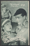 EIN WINTERNACHTSTRAUM. - 1935. Režie: Géza V. Bolváry. Hrají: M. Schneider; R. Romanowski. /Ill. Lichtspiel-Programm/film/