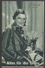 ALES FÜR DIE FIRMA. - (1934). Režie: Rudolf Meinert. Hrají: Oskar Karlweis; Felix Bressart; Gertl Berndt. /Ill. Lichtspiel