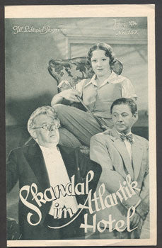 1934. Režie: Johanes Mayer. /Ill. Lichtspiel-Programm/film/