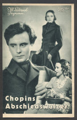 CHOPINS ABSCHIEDSWALZER. - 1934. Režie: Geza von Bolvary. /Ill. Lichtspiel-Programm/film/