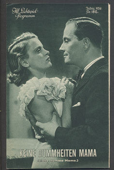 1934. Režie: Carl Boese /Ill. Lichtspiel-Programm/film/