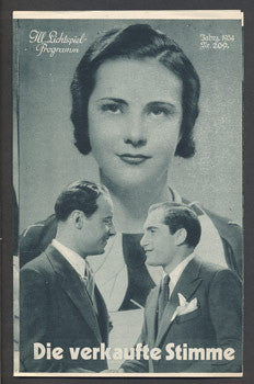 1934. Režie: Max Neufeld. /Ill. Lichtspiel-Programm/film/